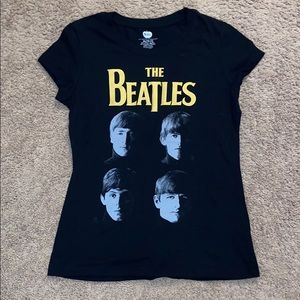 Black Beatles t shirt
